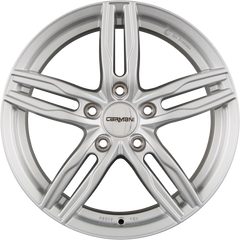 Carmani CA14 Paul Kristall Silber (KS) Alufelge 7.5x17 Zoll ET45 LK 5x115 ML70.2