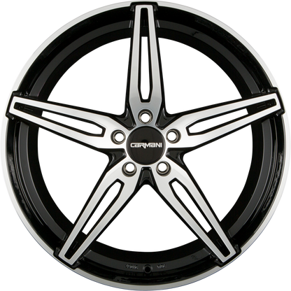 Carmani CA15 Oskar Black Polish (BP) Alufelge 7.5x18 Zoll ET39 LK 5x112 ML66.6