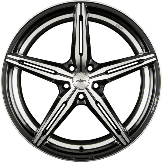Oxigin OX23 Diamond Black Full Polish mit Hinterdrehung (BFPHD) Alufelge 9x20 Zoll ET45 LK 5x112 ML66.6