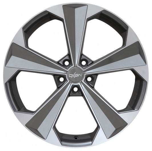 Oxigin 22 OXRS titan polish Alufelge 8.5x19 Zoll ET45 LK 5x108 ML72.6 – Bild 2