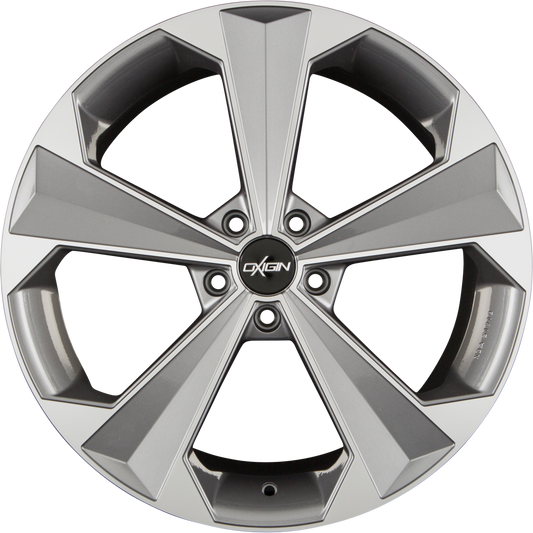 Oxigin OX22 Oxrs Titan Polish Alufelge 9x20 Zoll ET35 LK 5x112 ML66.6