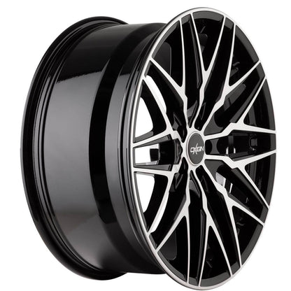 Oxigin 25 Oxcross black full polish Alufelge 8.5x19 Zoll ET38 LK 5x120 ML72.6 – Bild 3