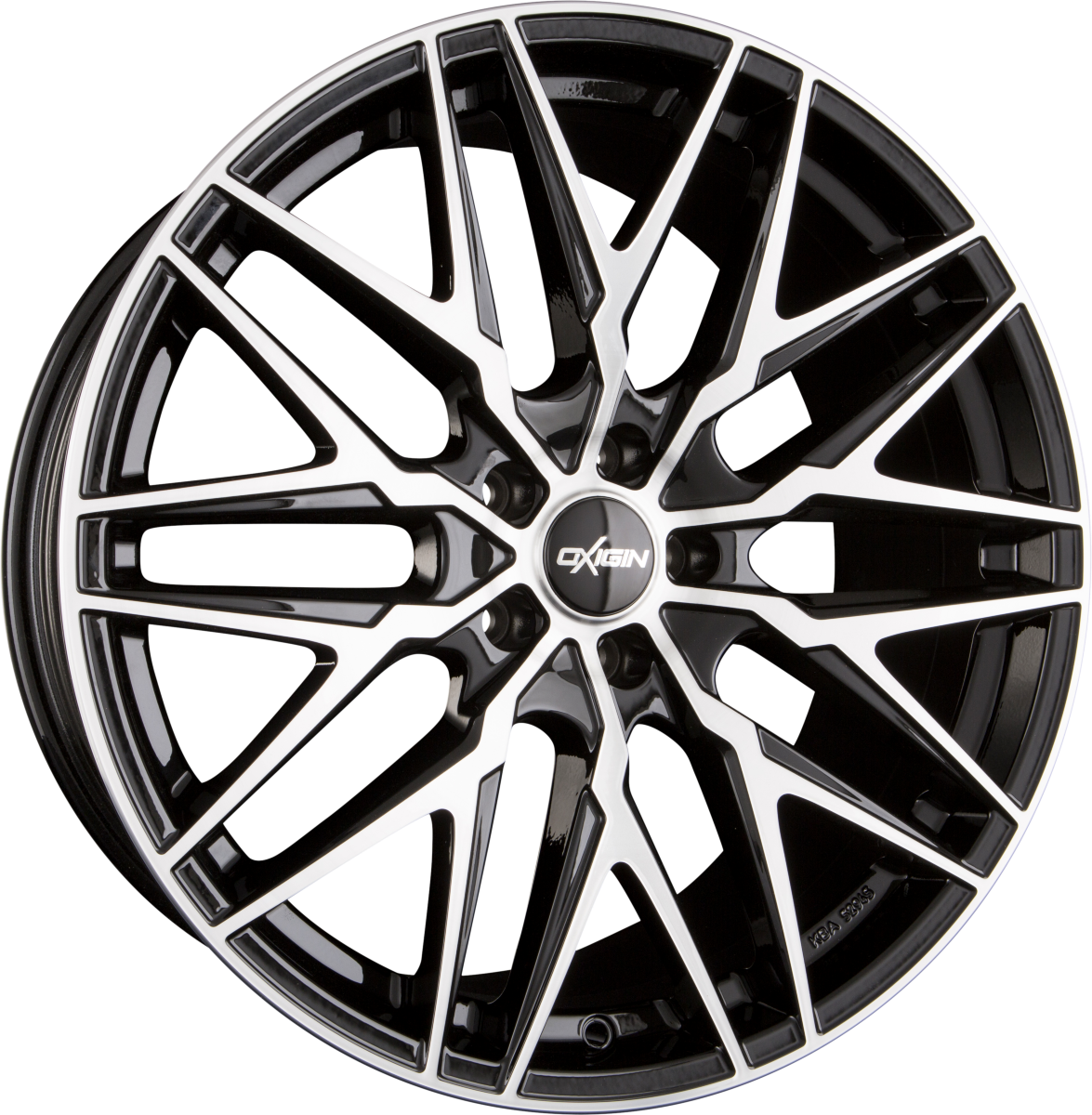Oxigin 25 Oxcross black full polish Alufelge 10.5x20 Zoll ET45 LK 5x120 ML76.9 – Bild 5