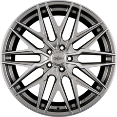 Oxigin OX25 Oxcross Hyper Silver Polish (HSP) Alufelge 8.5x19 Zoll ET45 LK 5x108 ML72.6