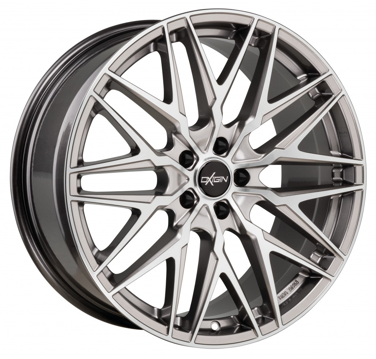 Oxigin 25 Oxcross hyper silver polish Alufelge 10.5x20 Zoll ET50 LK 5x114.3 ML72.6