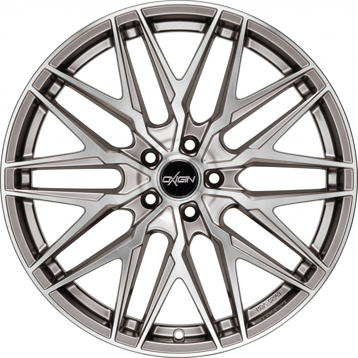 Oxigin 25 Oxcross hyper silver polish Alufelge 10.5x20 Zoll ET35 LK 5x120 ML76.9 – Bild 2