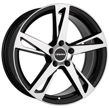 Carmani 16 Anton black polish 6.5x16 ET38 - LK5/105 ML56.6