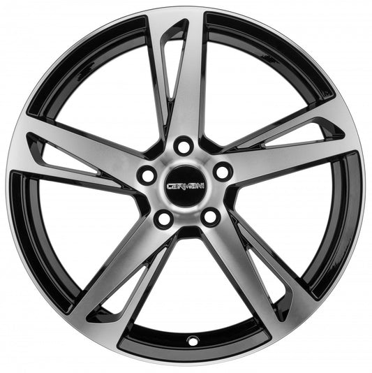 Carmani 16 Anton black polish 6.5x16 ET38 - LK5/105 ML56.6
