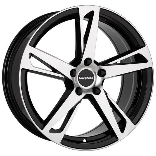Carmani 16 Anton black polish 6.5x16 ET45 - LK5/108 ML72.6