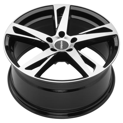 Carmani 16 Anton black polish 6.5x16 ET42 - LK5/112 ML57.1