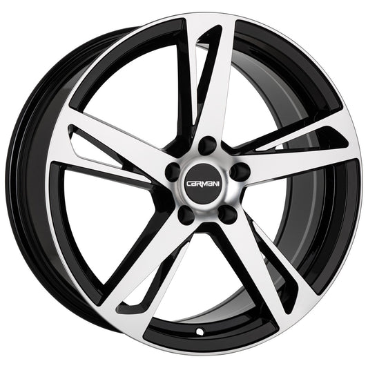 Carmani 16 Anton black polish 6.5x16 ET45 - LK5/114.3 ML72.6