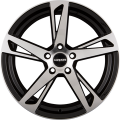 Carmani CA16 Anton Black Polish (BP) Alufelge 7.5x17 Zoll ET52 LK 5x112 ML66.6