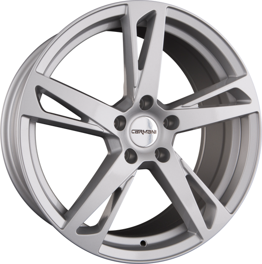 Carmani CA16 Anton Kristall Silber (KS) Alufelge 8x18 Zoll ET45 LK 5x108 ML63.4 – Bild 2