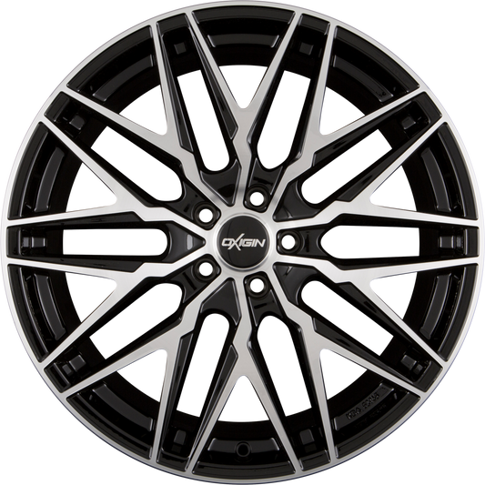 Oxigin OX25 Oxcross Black Full Polish (BFP) Alufelge 8.5x19 Zoll ET32 LK 5x105 ML56.6
