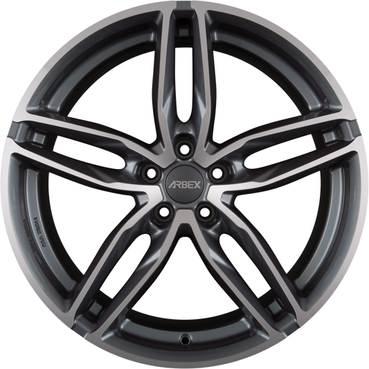 Arbex 2 Titan Polish Alufelge 9x20 Zoll ET45 LK 5x108 ML72.6