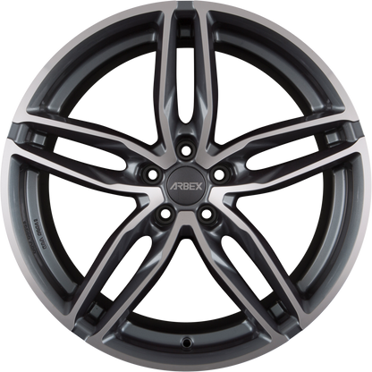 Arbex 2 Titan Polish Alufelge 9x20 Zoll ET45 LK 5x108 ML72.6