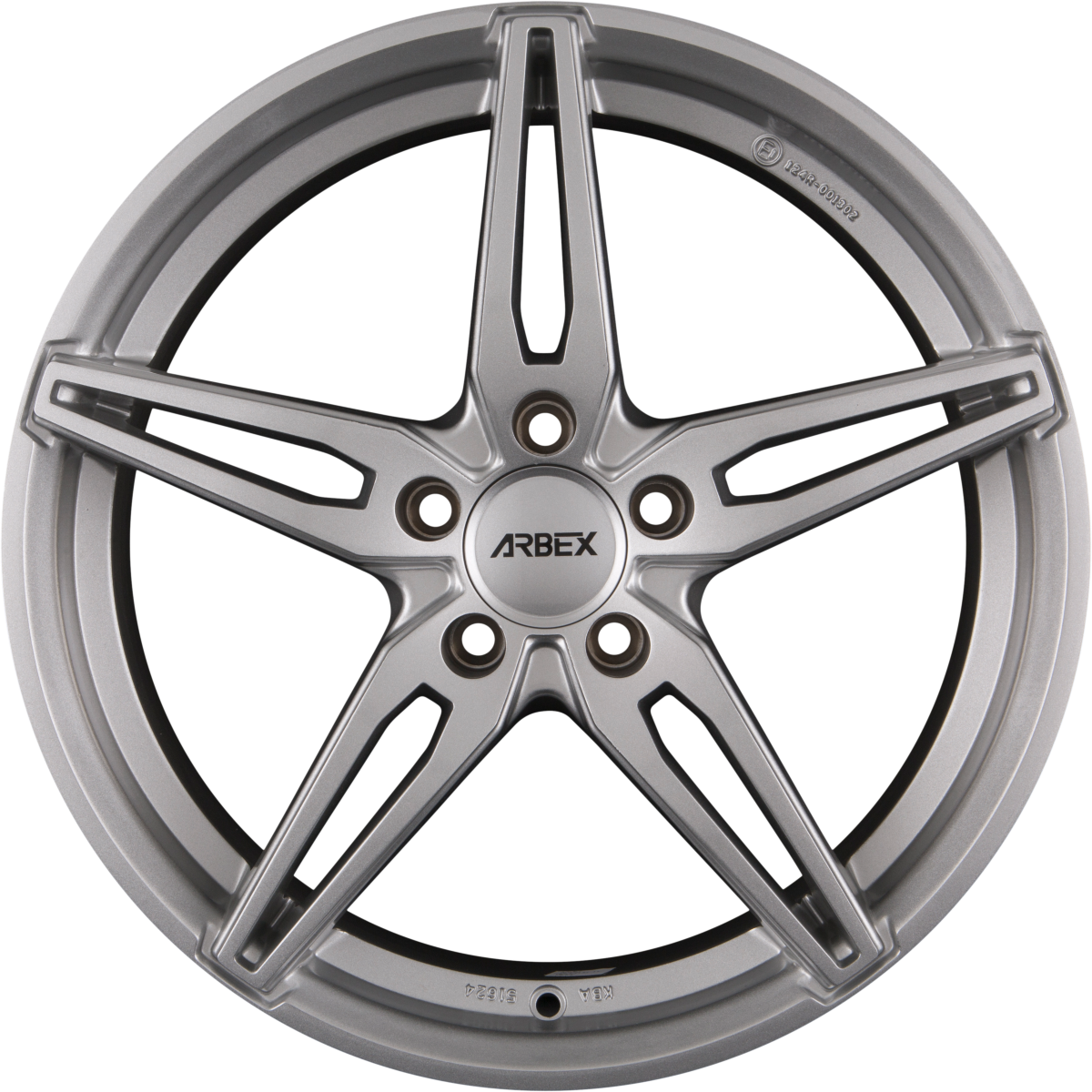 Arbex 4 Silver Alufelge 7x17 Zoll ET45 LK 5x108 ML63.4