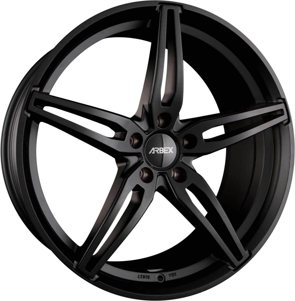 Arbex 4 Matt Black Alufelge 7x17 Zoll ET50 LK 5x108 ML63.4 – Bild 2
