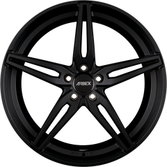 Arbex 4 Matt Black Alufelge 7x17 Zoll ET48 LK 5x114.3 ML72.6