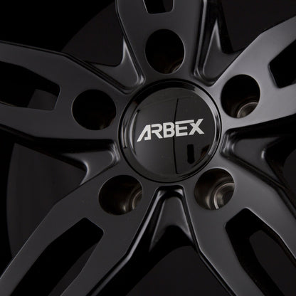 Arbex 4 Matt Black Alufelge 7x17 Zoll ET48 LK 5x114.3 ML72.6 – Bild 5