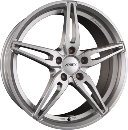 Arbex 4 Silver Alufelge 7.5x18 Zoll ET40 LK 5x114.3 ML72.6 – Bild 2
