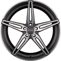 Arbex 4 Titan Polish Alufelge 7.5x18 Zoll ET40 LK 5x114.3 ML72.6