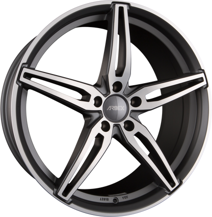 Arbex 4 Titan Polish Alufelge 7.5x18 Zoll ET40 LK 5x114.3 ML72.6 – Bild 2