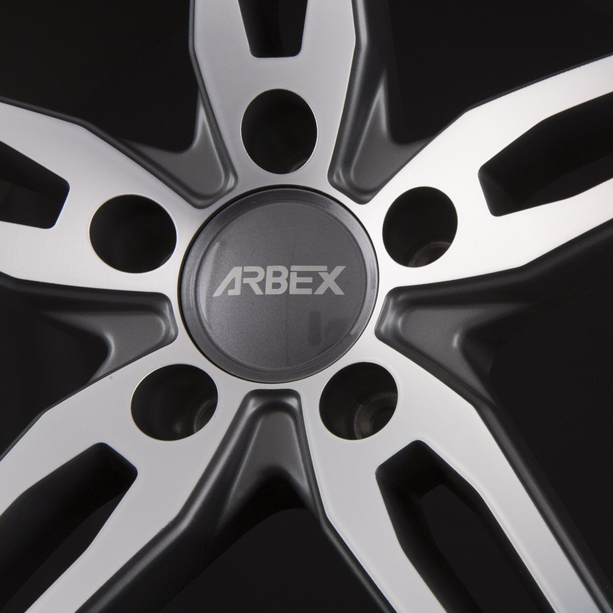 Arbex 4 Titan Polish Alufelge 7.5x18 Zoll ET40 LK 5x114.3 ML72.6 – Bild 4