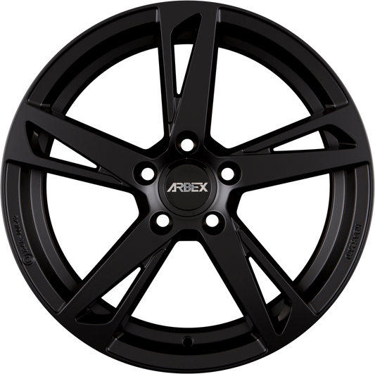 Arbex 5 Matt Black Alufelge 8x18 Zoll ET43 LK 5x112 ML66.6