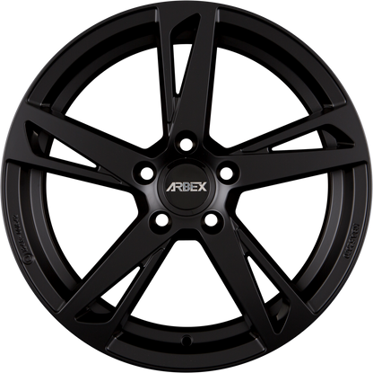 Arbex 5 Matt Black Alufelge 8x18 Zoll ET43 LK 5x112 ML66.6