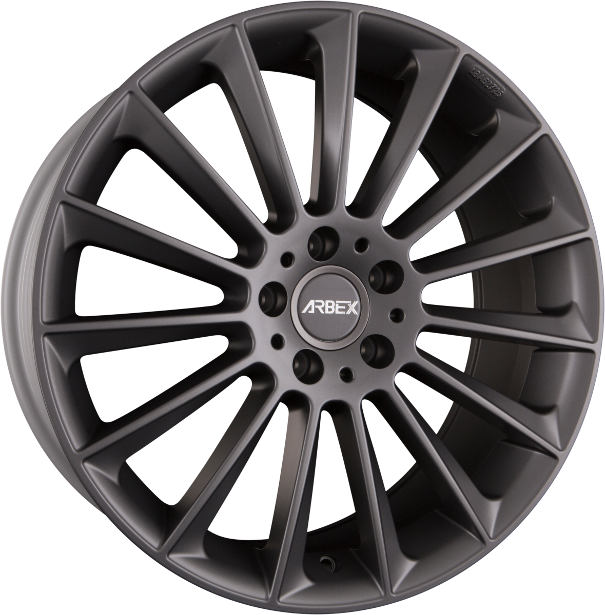Arbex 6 Matt Titan Alufelge 9x19 Zoll ET49 LK 5x112 ML66.6 – Bild 2