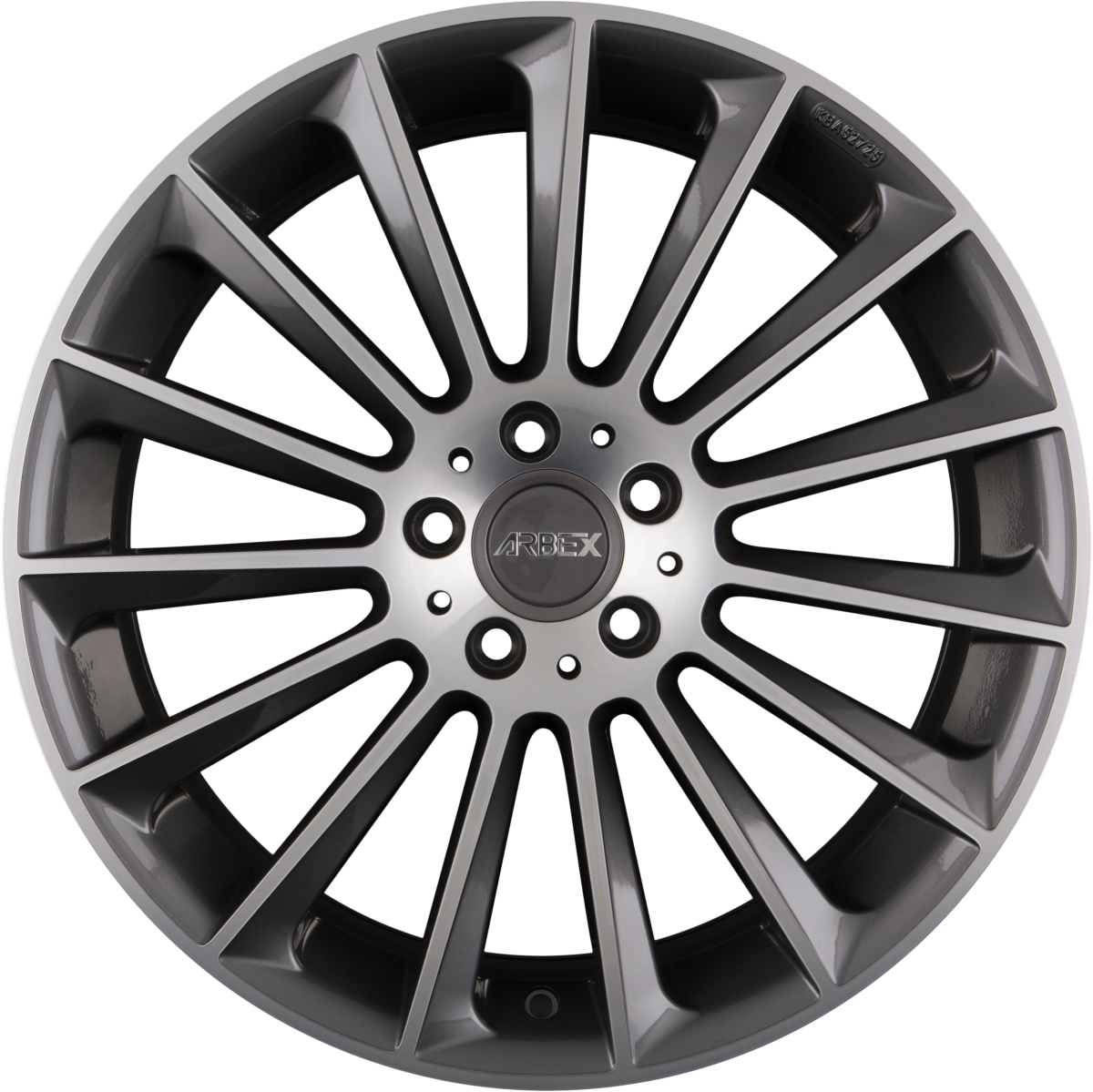 Arbex 6 Titan Polish Alufelge 9x19 Zoll ET49 LK 5x112 ML66.6