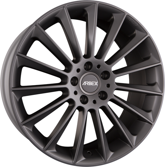 Arbex 6 Matt Titan Alufelge 8.5x20 Zoll ET48 LK 5x112 ML66.6 – Bild 2