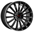 Secret Wheels SW1 black lip polish Alufelge