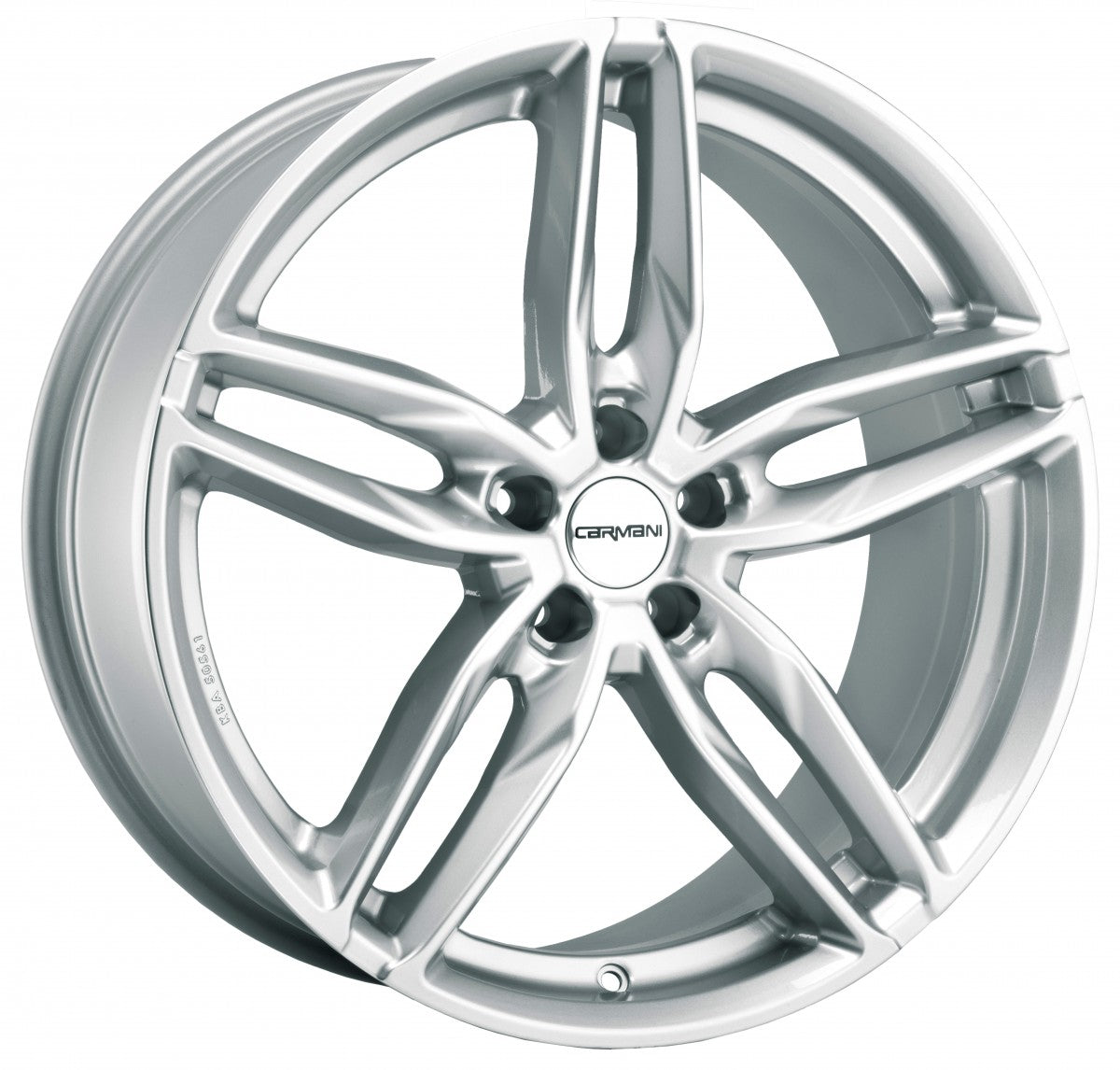 Carmani 13 Twinmax white silver 8x18 ET45 - LK5/108 ML63.4