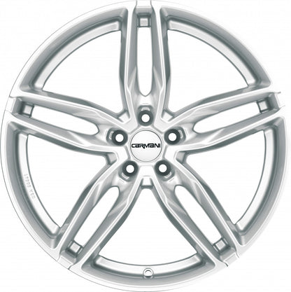 Carmani 13 Twinmax white silver 8x18 ET45 - LK5/108 ML63.4