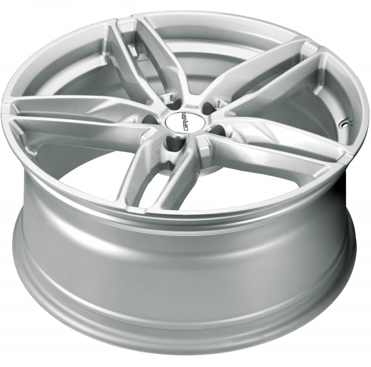 Carmani 13 Twinmax white silver 8x18 ET45 - LK5/108 ML63.4