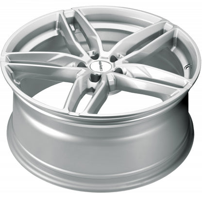 Carmani 13 Twinmax white silver 8x18 ET45 - LK5/108 ML63.4