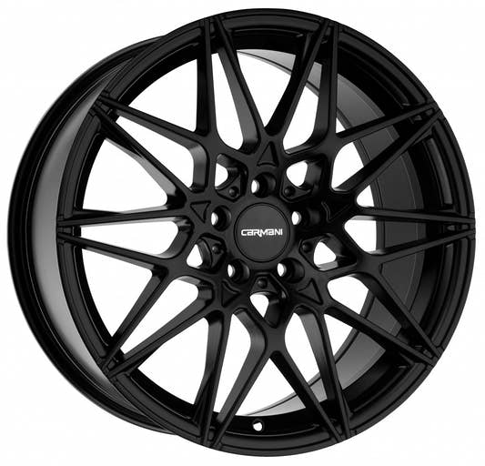Carmani 18 Knut black matt Alufelge 8x18 Zoll ET30 LK 5x112 ML66.7
