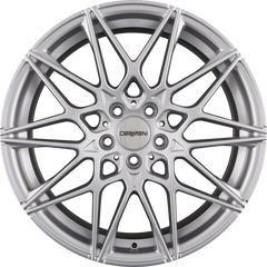 Carmani CA18 Knut White Silver (WS) Alufelge 8x18 Zoll ET25 LK 5x112 ML66.6