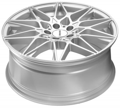 Carmani 18 Knut white silver 8x19 ET27 - LK5/112 ML66.7