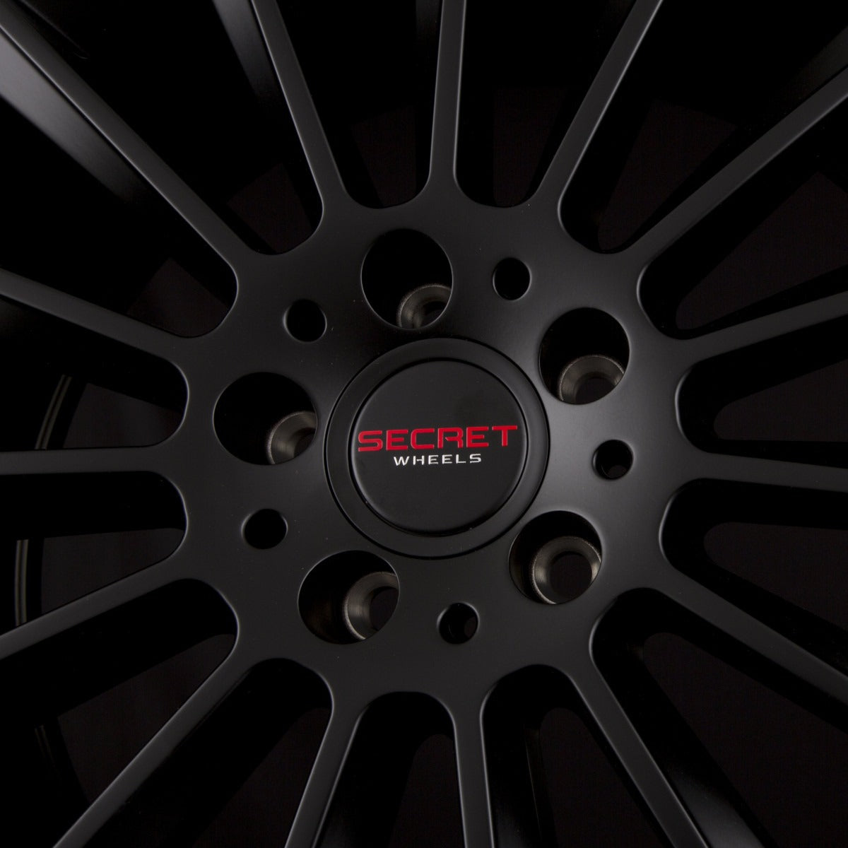Secret Wheels SW1 Matt Black Alufelge 8x19 Zoll ET38 LK 5x112 ML66.6 – Bild 4