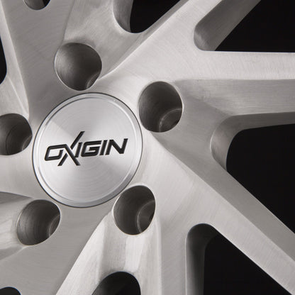 Oxigin MP1 Forged Silver Brush Lip Polish (SP) Alufelge 9x20 Zoll ET45 LK 5x112 ML66.6 – Bild 5