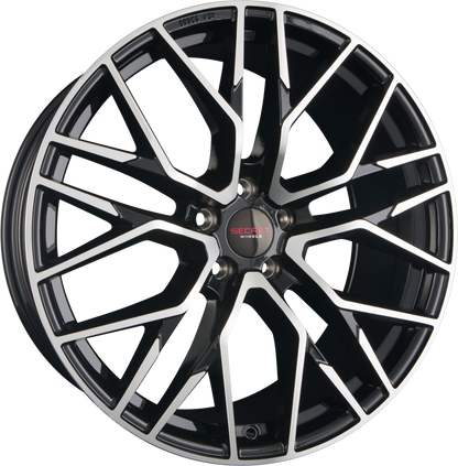 Secret Wheels SW4 Black Polish Alufelge 9x20 Zoll ET34 LK 5x112 ML66.6 – Bild 2