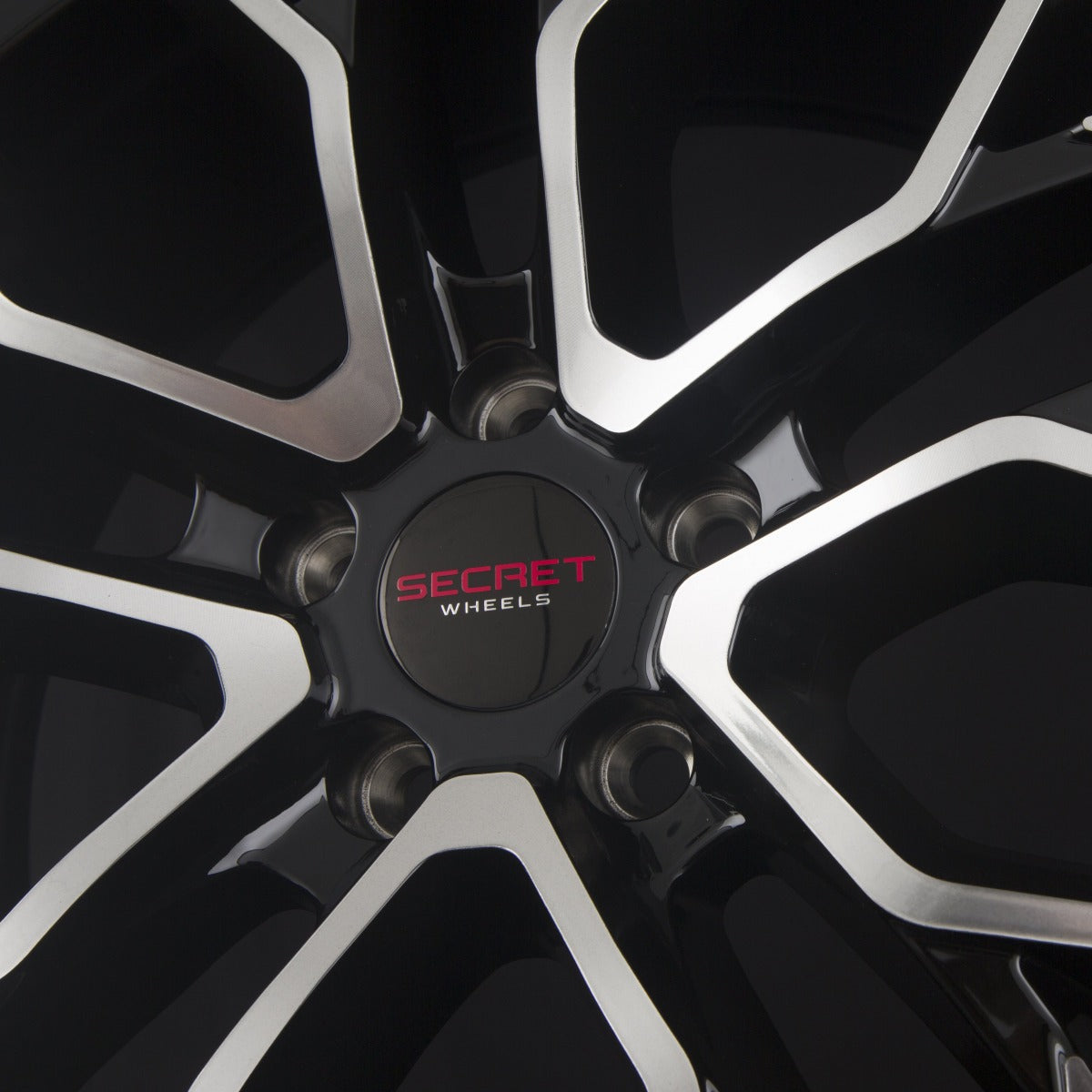 Secret Wheels SW4 Black Polish Alufelge 9x20 Zoll ET45 LK 5x112 ML66.6 – Bild 5