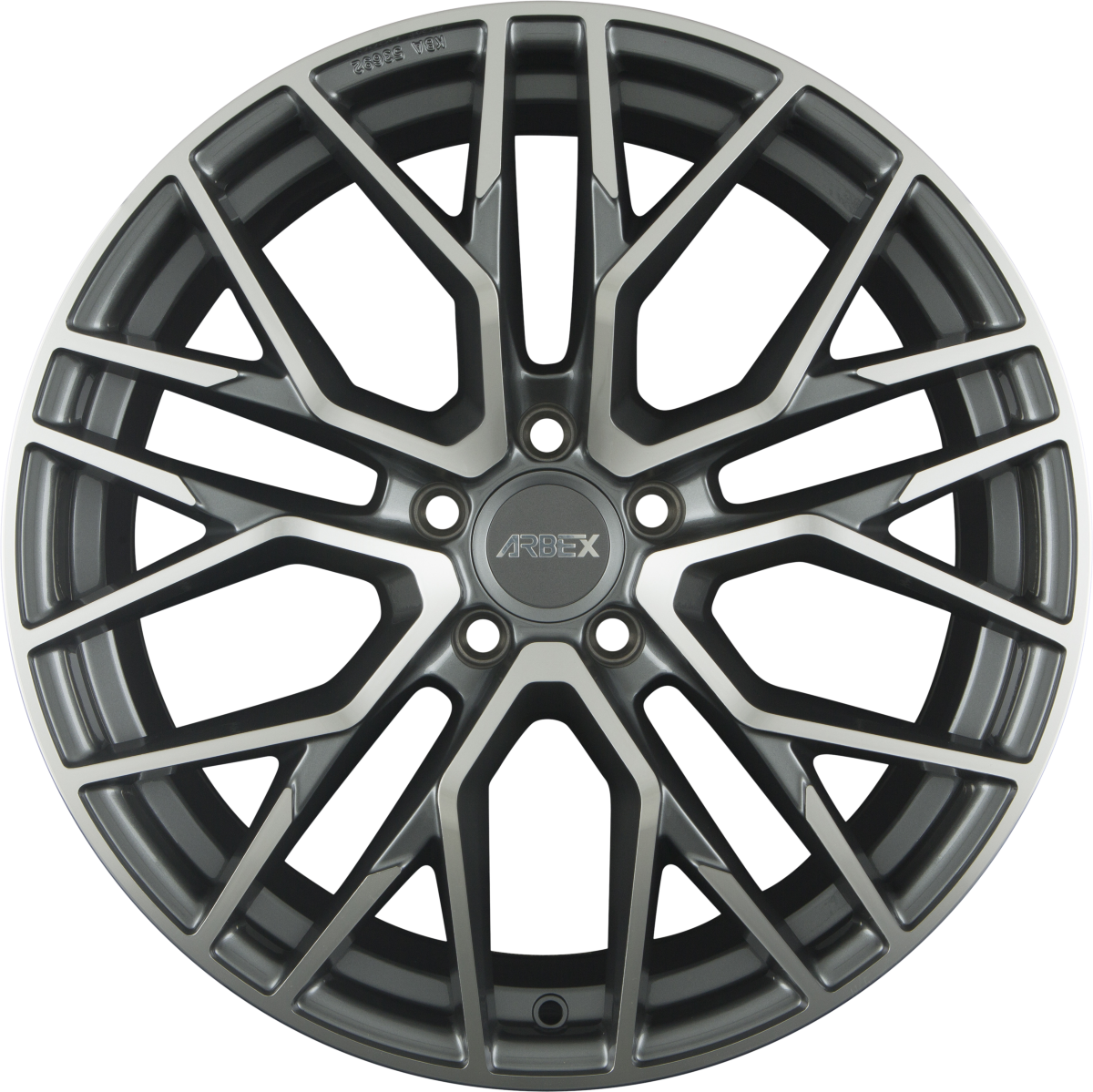 Arbex 9 Titan Polish Alufelge 7.5x17 Zoll ET30 LK 5x112 ML66.6