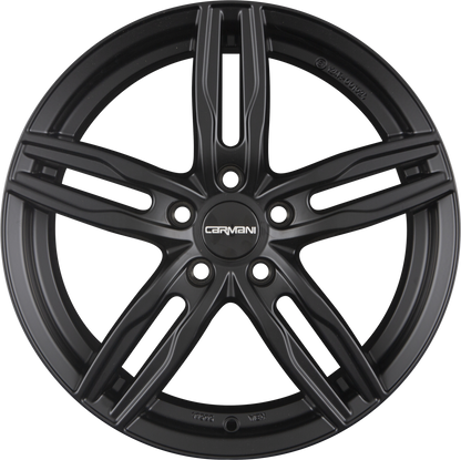 Carmani CA14 Paul Black Matt (BM) Alufelge 6.5x16 Zoll ET45 LK 5x114.3 ML72.6