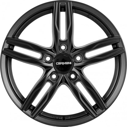 Carmani 14 Paul black matt Alufelge 6.5x16 Zoll ET38 LK 5x114.3 ML72.6