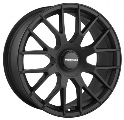 Carmani 19 Hugo black matt 8x19 ET45 - LK5/108 ML63.4