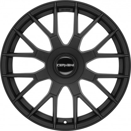 Carmani 19 Hugo black matt 8x19 ET45 - LK5/108 ML63.4